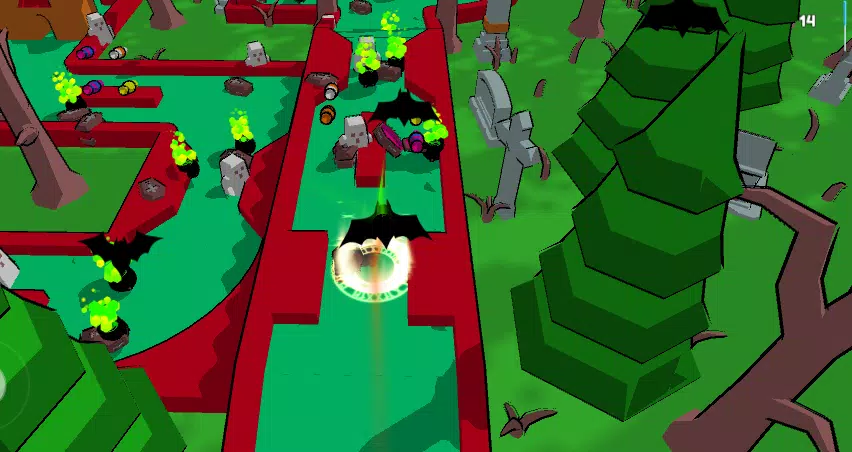 Schermata MiniGolf Madness: Halloween 3