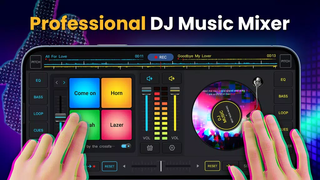 DJ Music mixer - DJ Mix Studio スクリーンショット 0