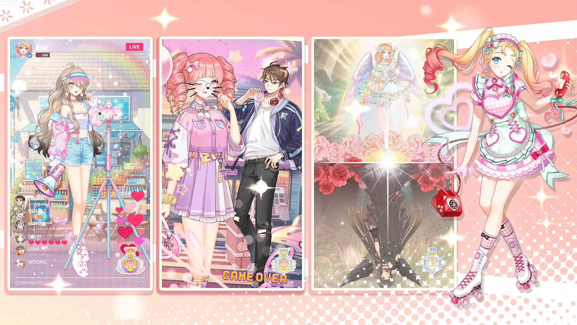 Eve Shop: Dress Up Anime Game Schermafbeelding 3