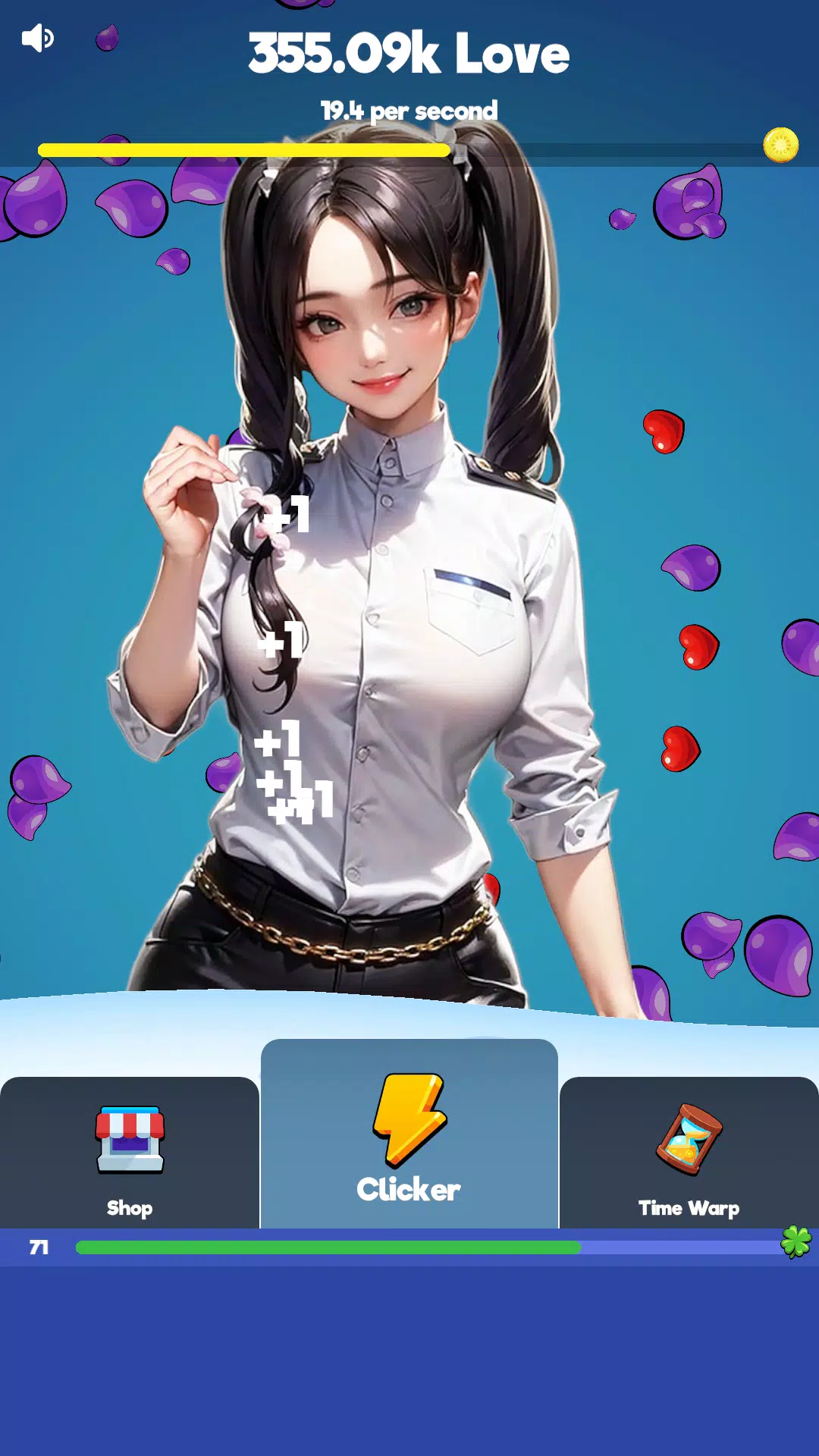 Sexy touch girls: idle clicker应用截图第3张