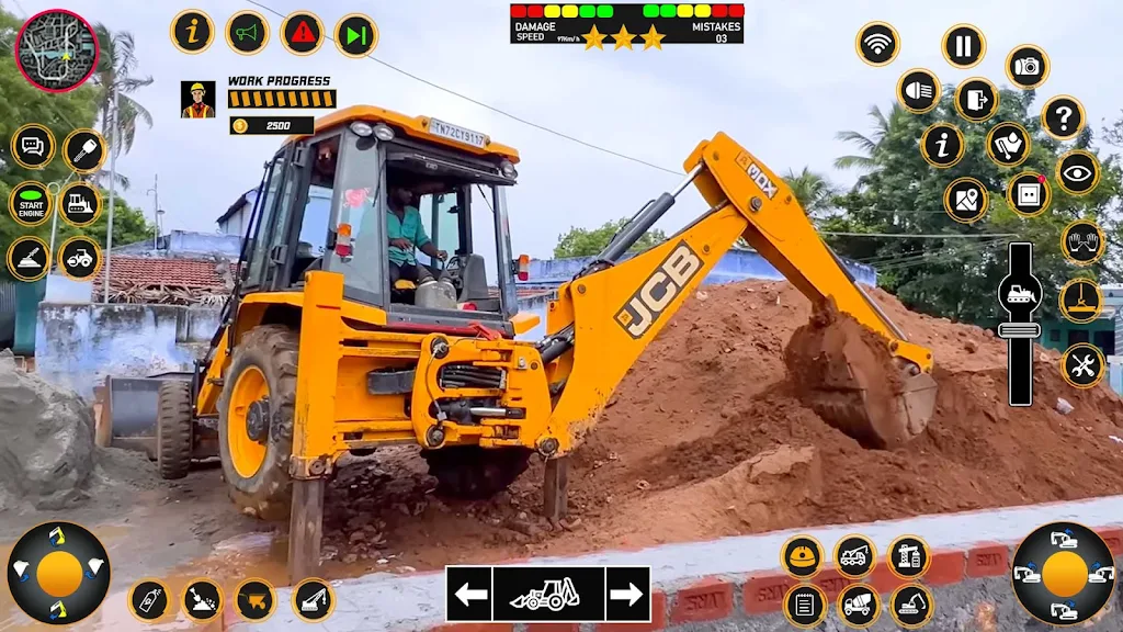 Snow Excavator Game: JCB Games Tangkapan skrin 2