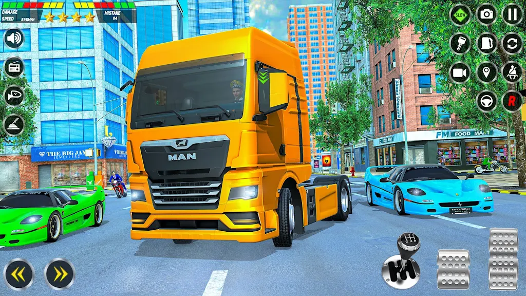 Crazy Truck Games: Truck Sim स्क्रीनशॉट 3