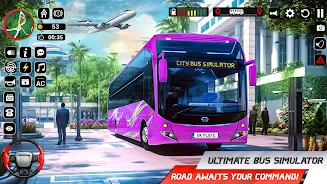 Ultimate Bus Driving Simulator Captura de tela 2