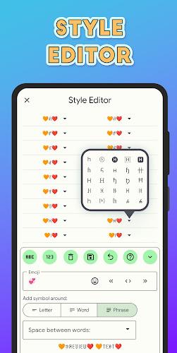 Stylish Text - Fonts Keyboard ဖန်သားပြင်ဓာတ်ပုံ 0