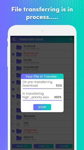 Transfer phone to SD Card – Fi Screenshot 3