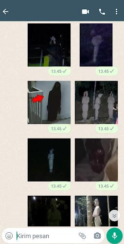 Pocong Kuntilanak WA Stickers ဖန်သားပြင်ဓာတ်ပုံ 0