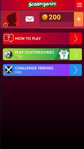 Scattergories Screenshot 2