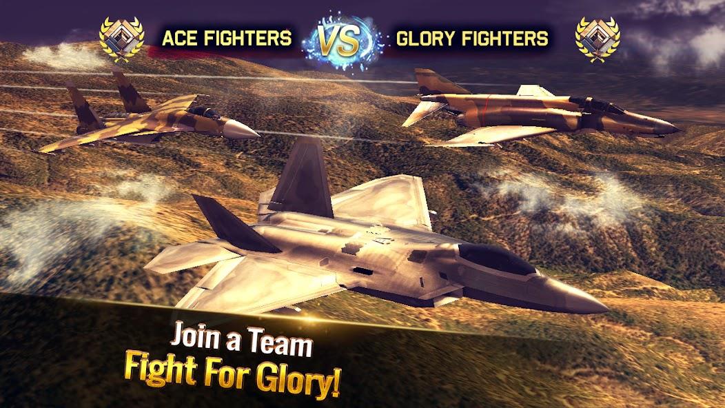 Ace Fighter: Modern Air Combat Mod ဖန်သားပြင်ဓာတ်ပုံ 3