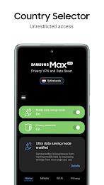 Samsung Max VPN & Data Saver Ảnh chụp màn hình 2