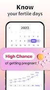 Ovulation & Period Tracker স্ক্রিনশট 1