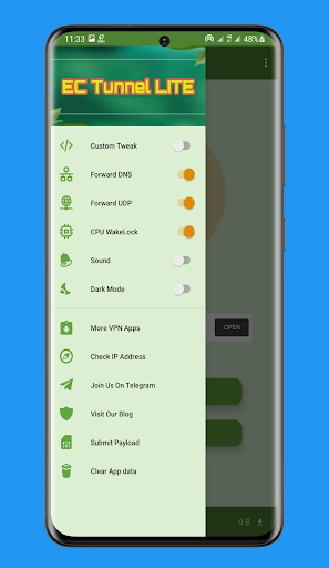 EC Tunnel LITE - Unlimited VPN 스크린샷 2