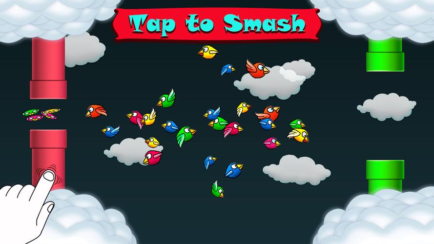 Fun Birds Game - Two players 螢幕截圖 0