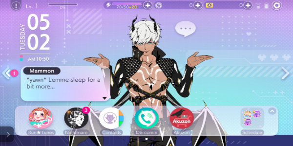 Otome Games Obey Me! NB 스크린샷 1