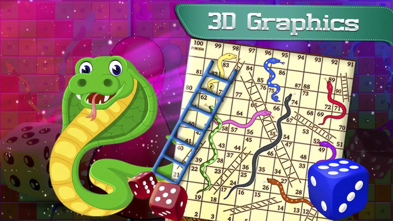 Ludo Snake and Ladder free game 螢幕截圖 0