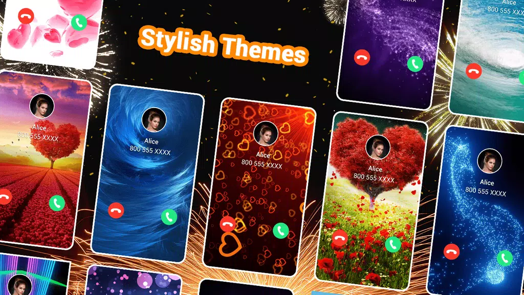 Color Call Screen - Call flash Скриншот 0