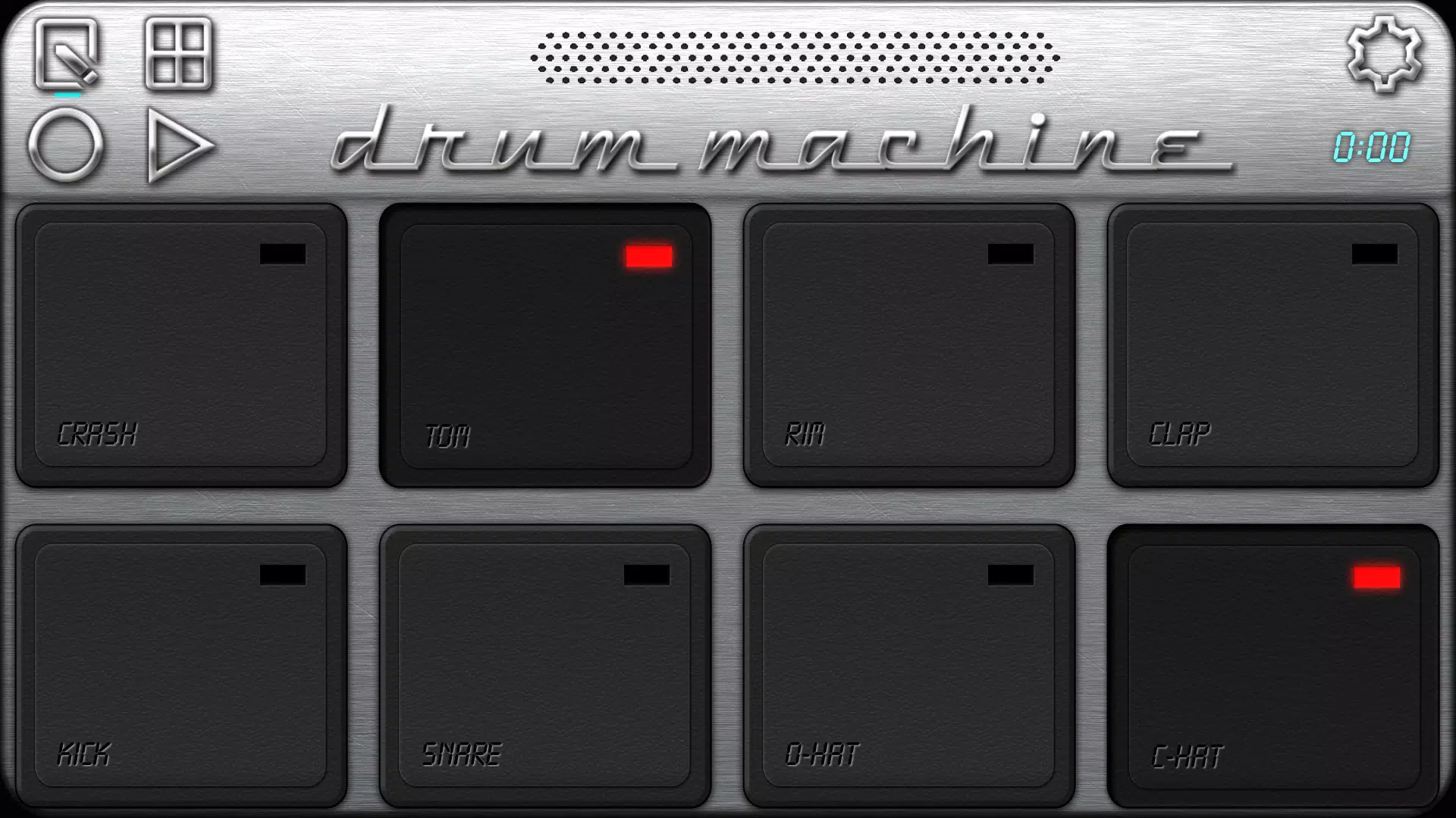 Schermata Drum Machine 1