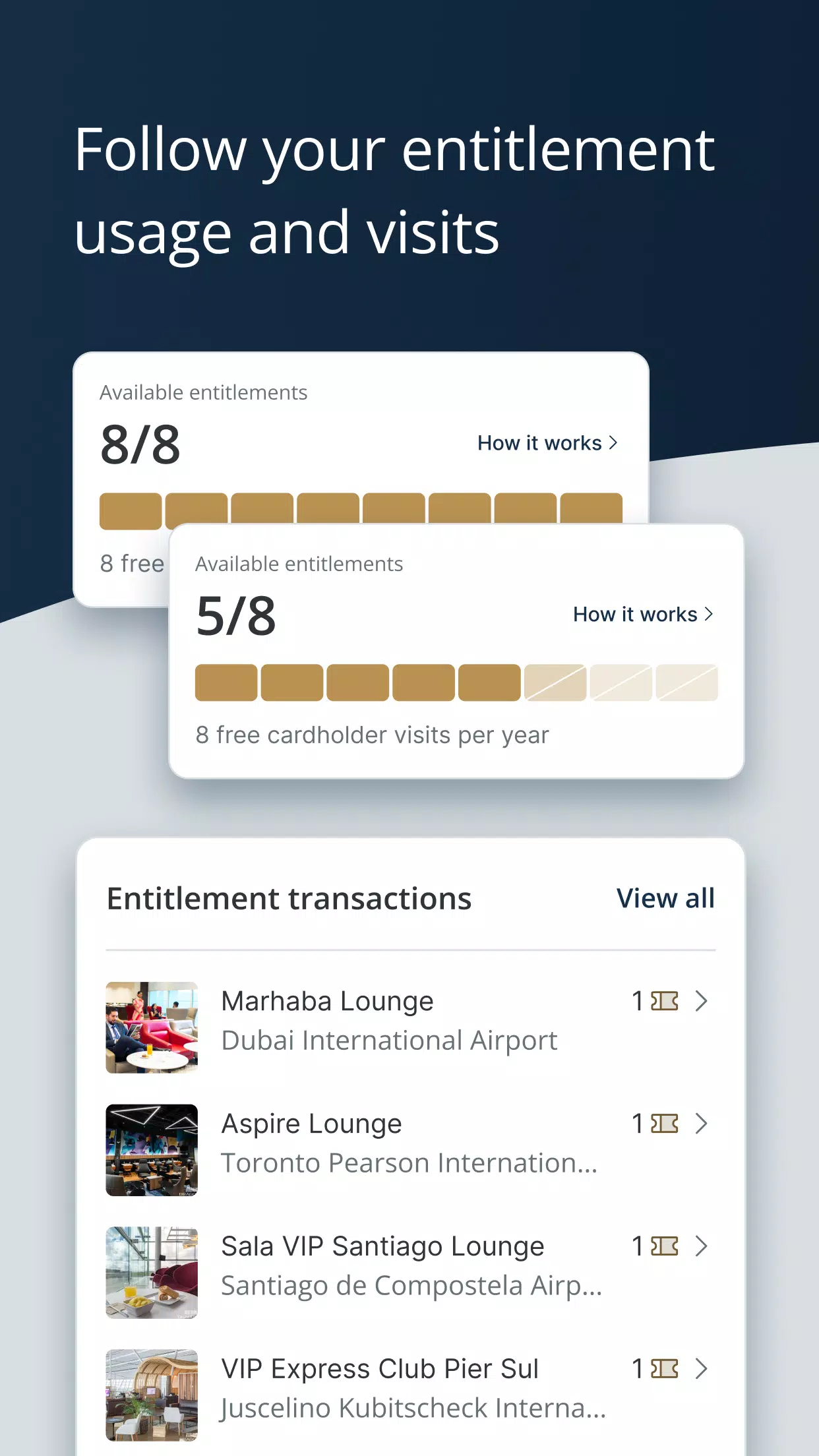 Visa Airport Companion Скриншот 3