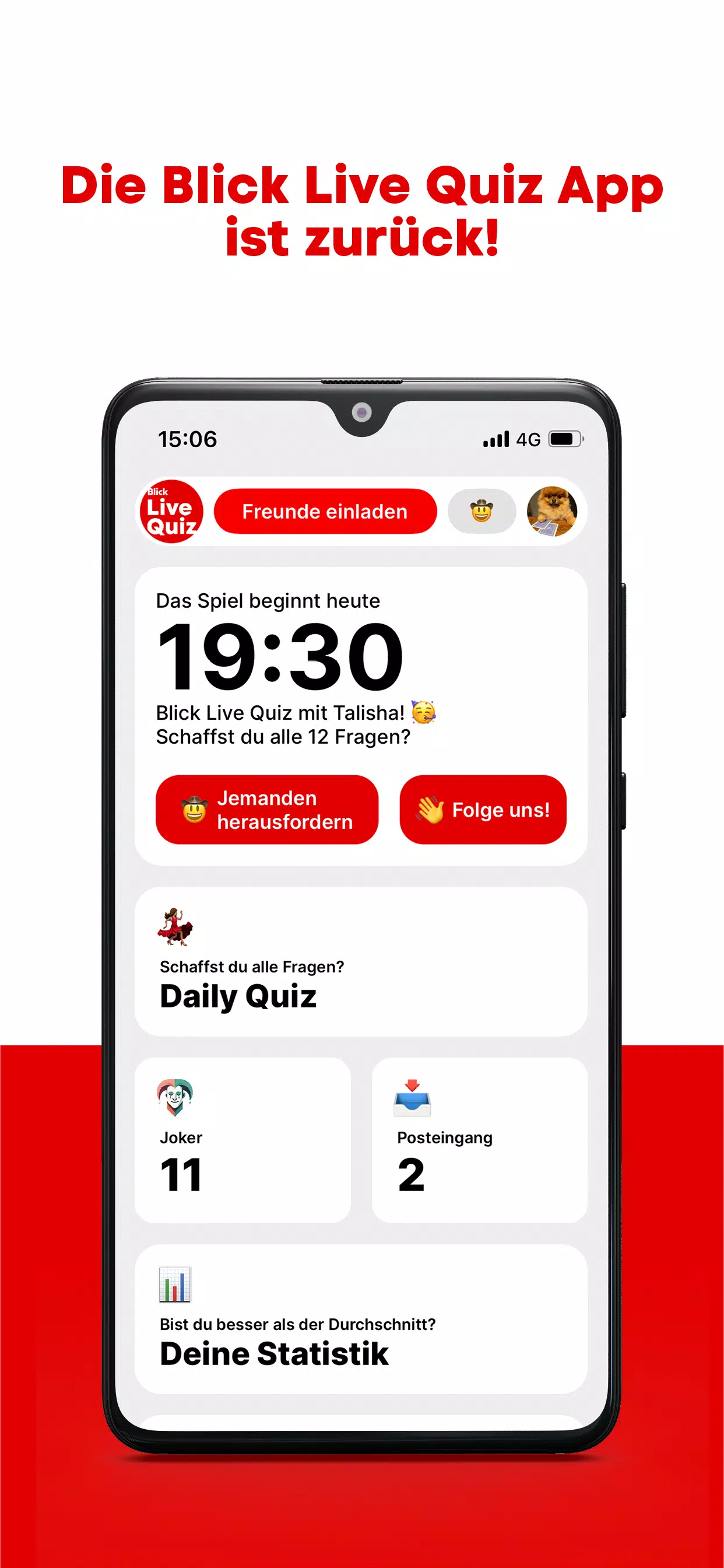 Blick Live Quiz スクリーンショット 0