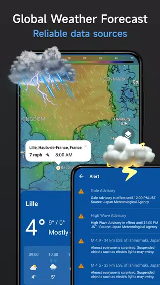 Live Weather & Radar Map Ekran Görüntüsü 0