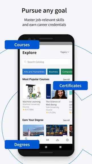 Coursera: Learn career skills 螢幕截圖 2