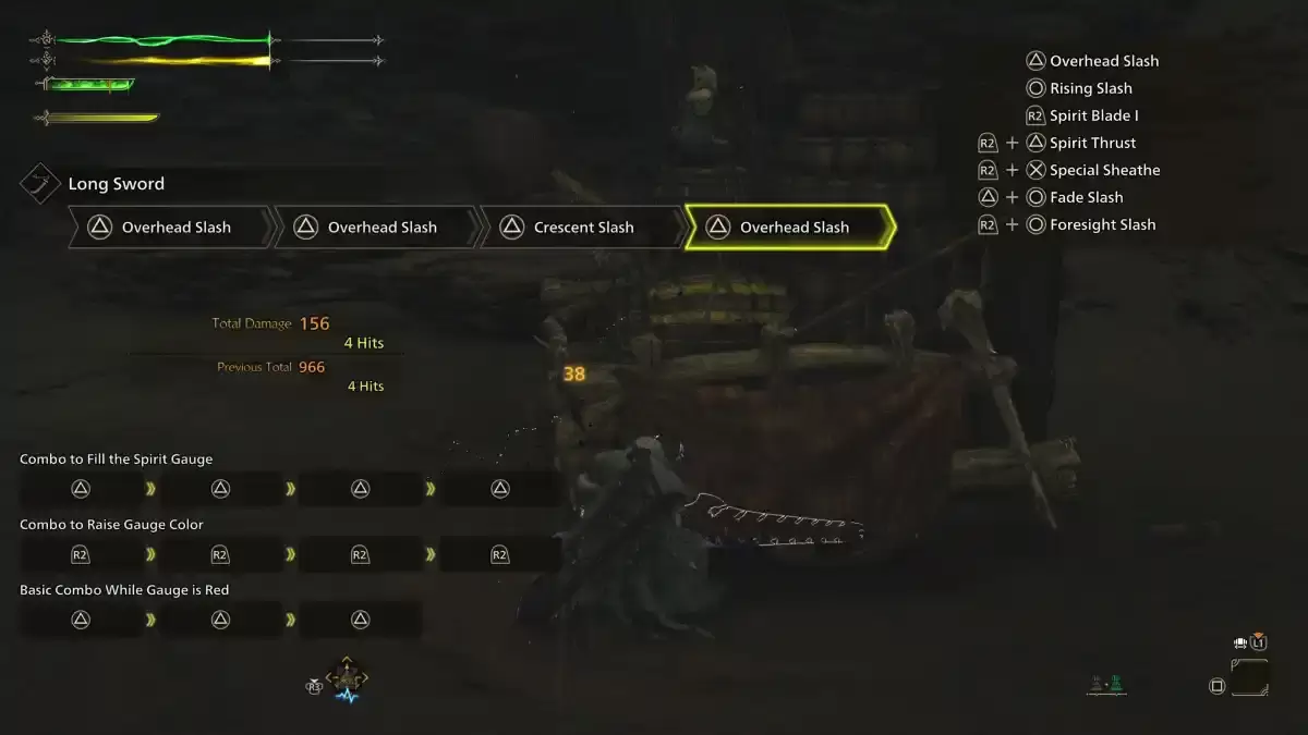 Monster Hunter Wilds Long Sword Combo