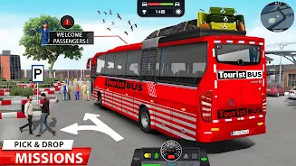 Ultimate Bus Driving Simulator Captura de tela 3