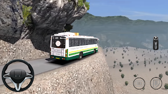 Indian Bus Simulator Game 3D Schermafbeelding 2