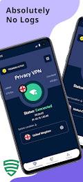 Privacy VPN - No Log VPN Proxy Schermafbeelding 0