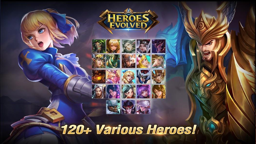 Heroes Evolved Mod ภาพหน้าจอ 3