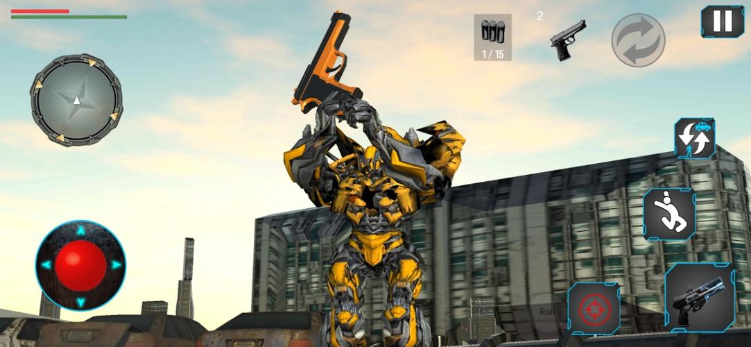Superhero Car Transform Games 螢幕截圖 2
