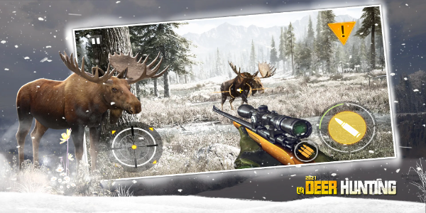 Deer Hunting: 3D shooting game Скриншот 0