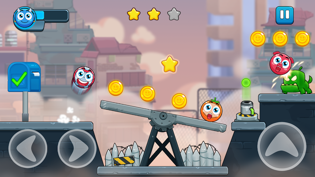 Ball Hero: Zombie city Mod Capture d'écran 0