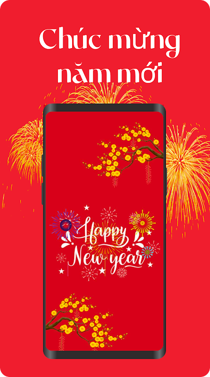Vietnamese Tet 2025 Countdown स्क्रीनशॉट 0