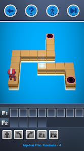 AlgoRun : Coding game Ekran Görüntüsü 1