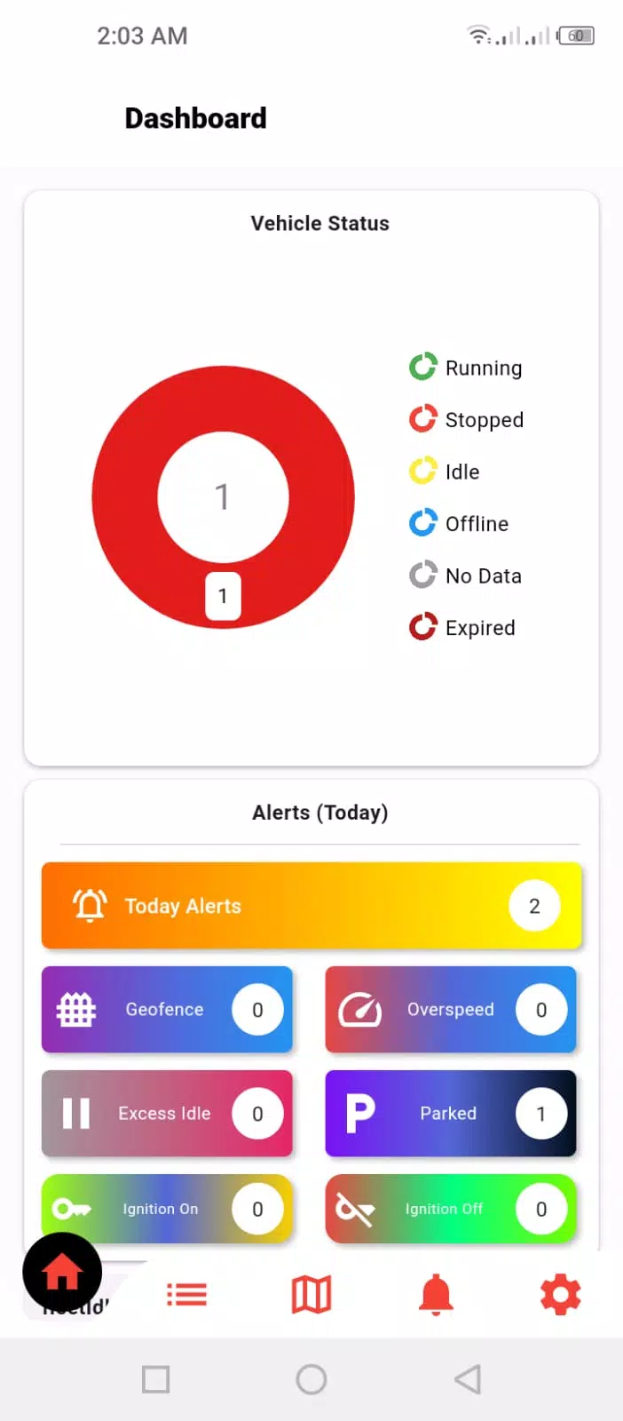 Coban Tracker Pro 螢幕截圖 1