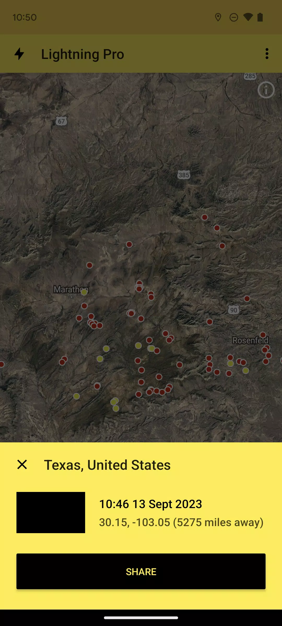 My Lightning Tracker Ekran Görüntüsü 0