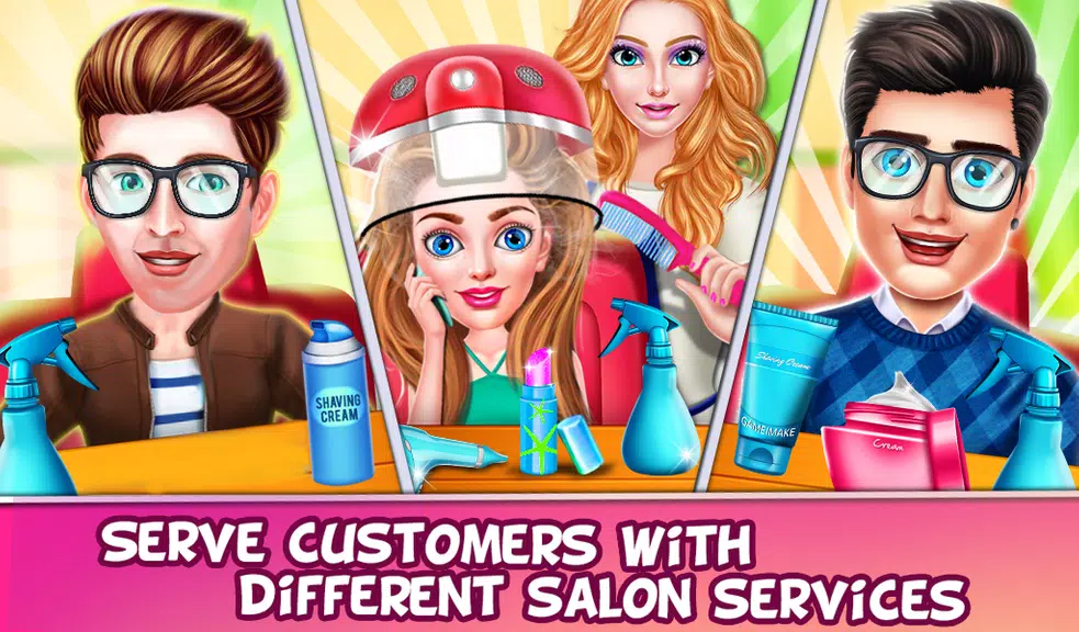 Barber Shop - Simulator Games Captura de pantalla 2