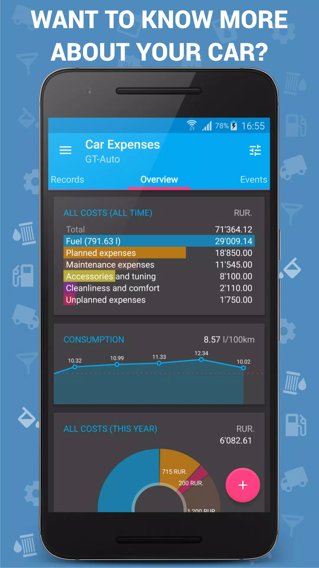 Car Expenses Manager Schermafbeelding 0