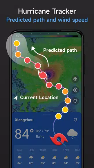 Live Weather & Radar Map 螢幕截圖 1