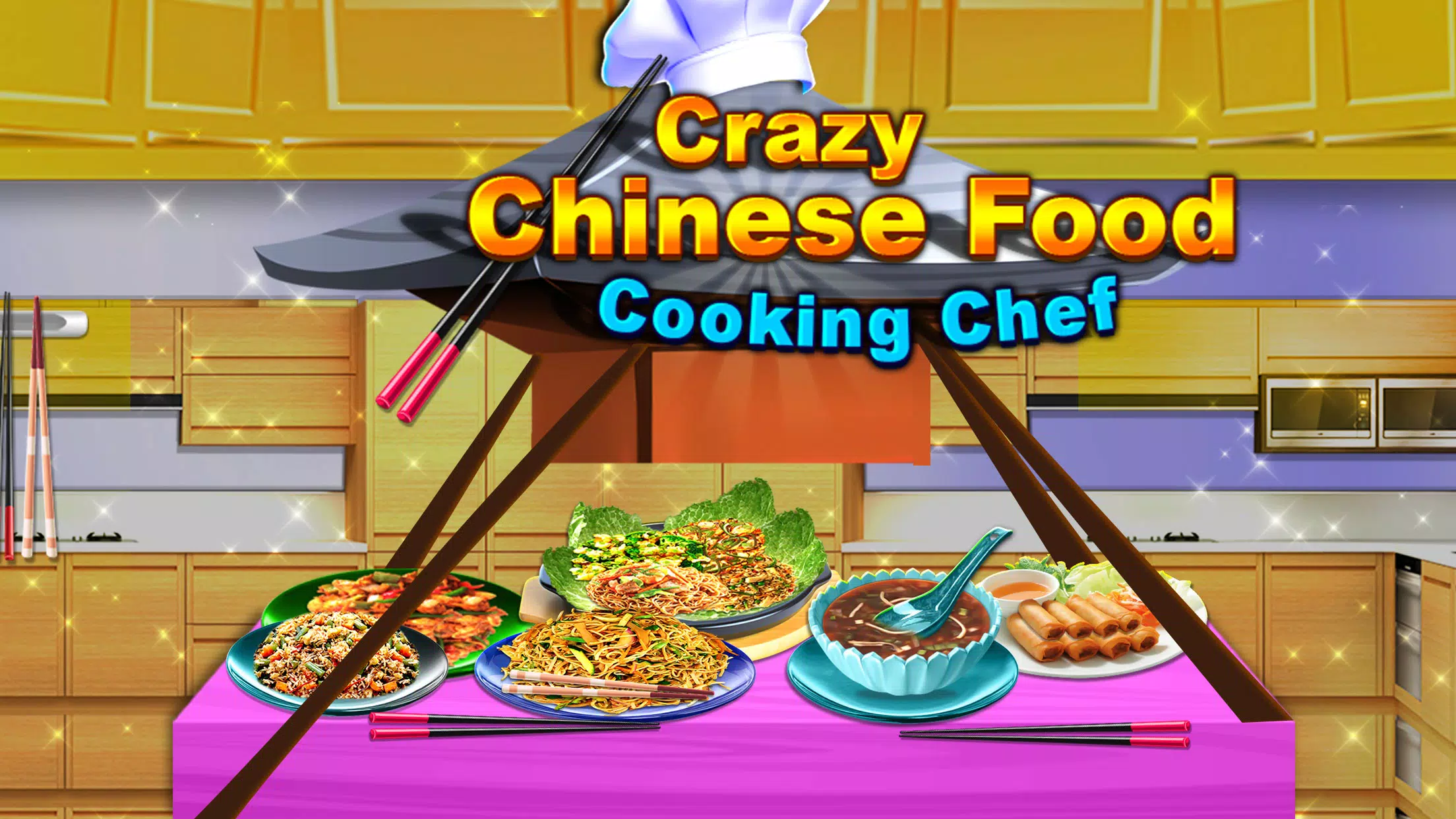 Lunar Chinese Food Maker Game Скриншот 0