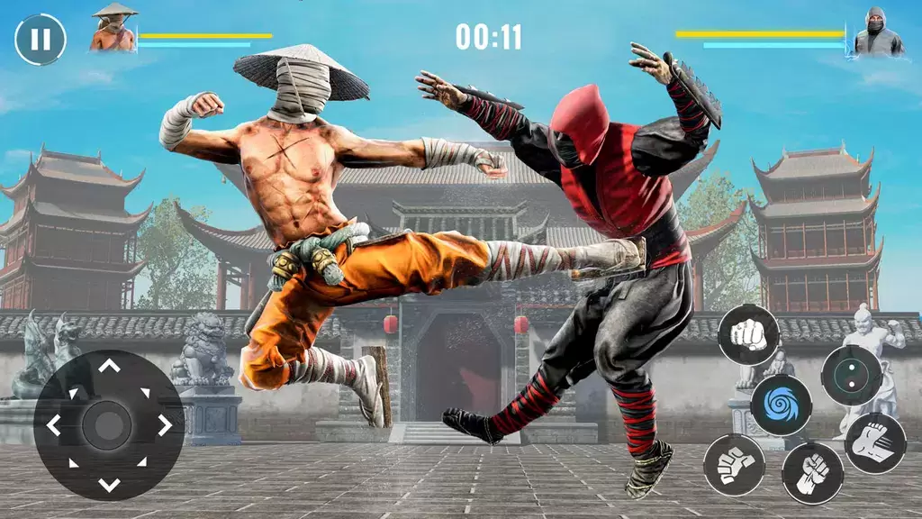 Karate Kung Fu Fighting Game Zrzut ekranu 0