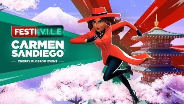 卡門·桑迪戈（Carmen Sandiego）通過在日本的櫻花節上解決犯罪來慶祝40週年