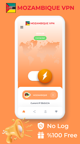 Mozambique VPN - Private Proxy Captura de pantalla 2