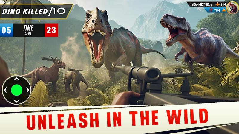 Wild Dinosaur Hunting Game ဖန်သားပြင်ဓာတ်ပုံ 3