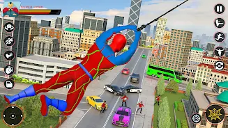 Spider Rope Hero Flying Games Schermafbeelding 0