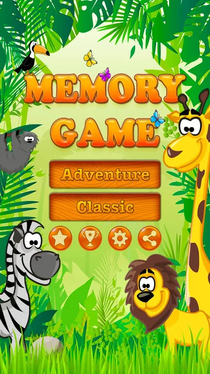 Memory Game Animals Captura de pantalla 0