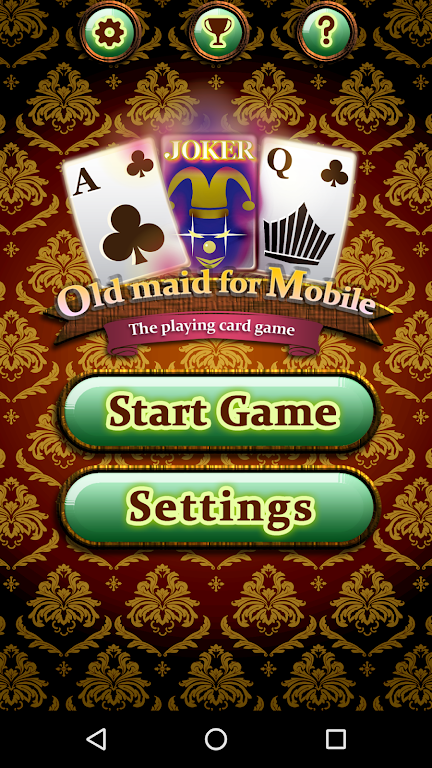 Old maid for Mobile(the card game) ဖန်သားပြင်ဓာတ်ပုံ 2