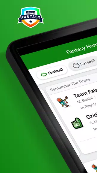 ESPN Fantasy Sports স্ক্রিনশট 0