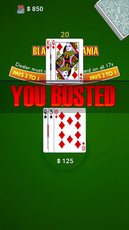 BlackJack Mania স্ক্রিনশট 3