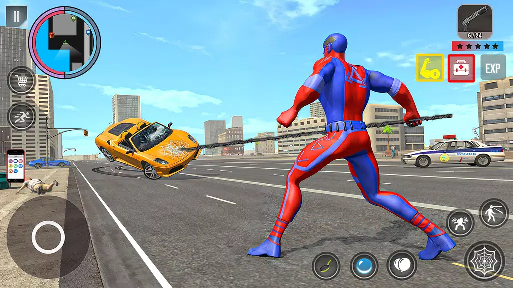 Spider Rope Action Game スクリーンショット 2